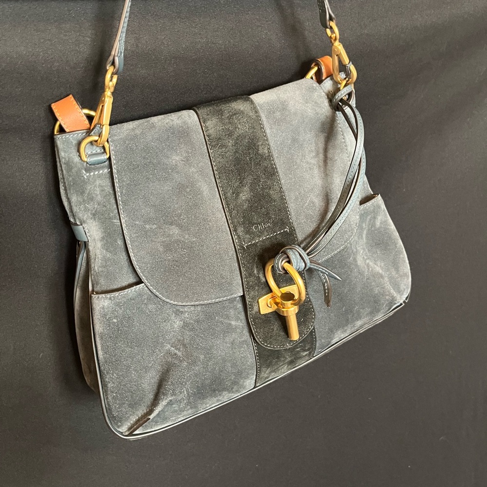 Chloe suede cross body bag